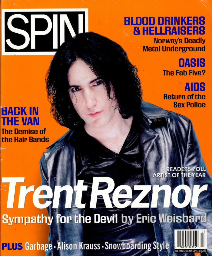 SPIN magazine cover (1996)