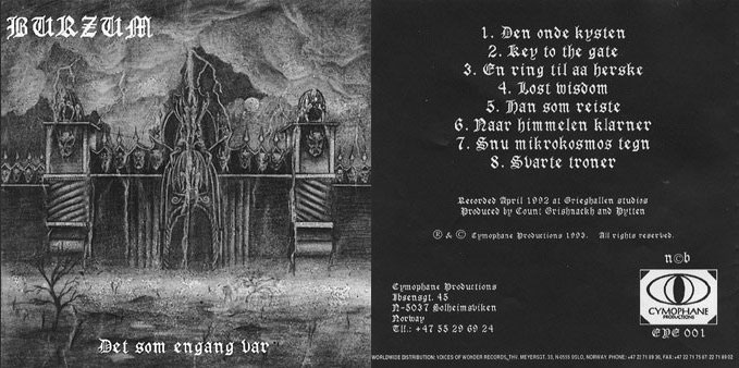 Burzum - Det Som Engang Var 1993