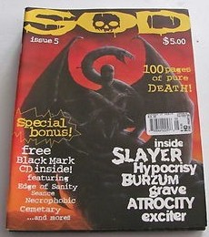 Sounds of Death Magazine USA #5, 1995