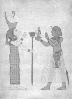 Сехмет и фараон