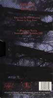 Burzum - Обложка видео Dunkelheit (зад)